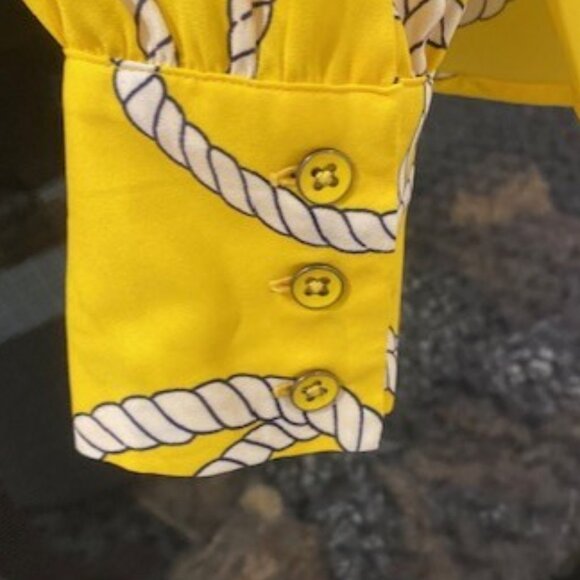 CAbi Reef Knot Blouse Sunny Ropes - Picture 9 of 14